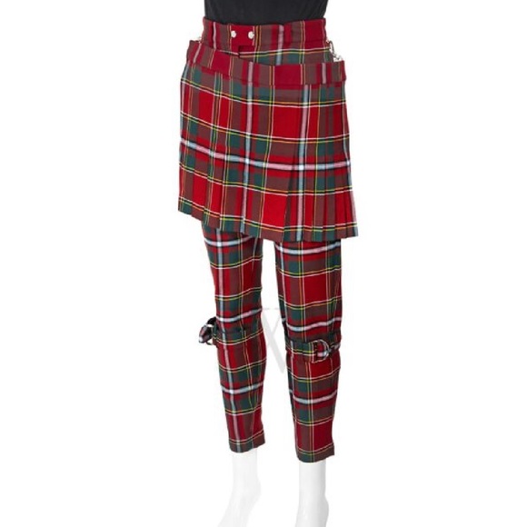 BURBERRY Plaid Trousers - Picture 2 of 14